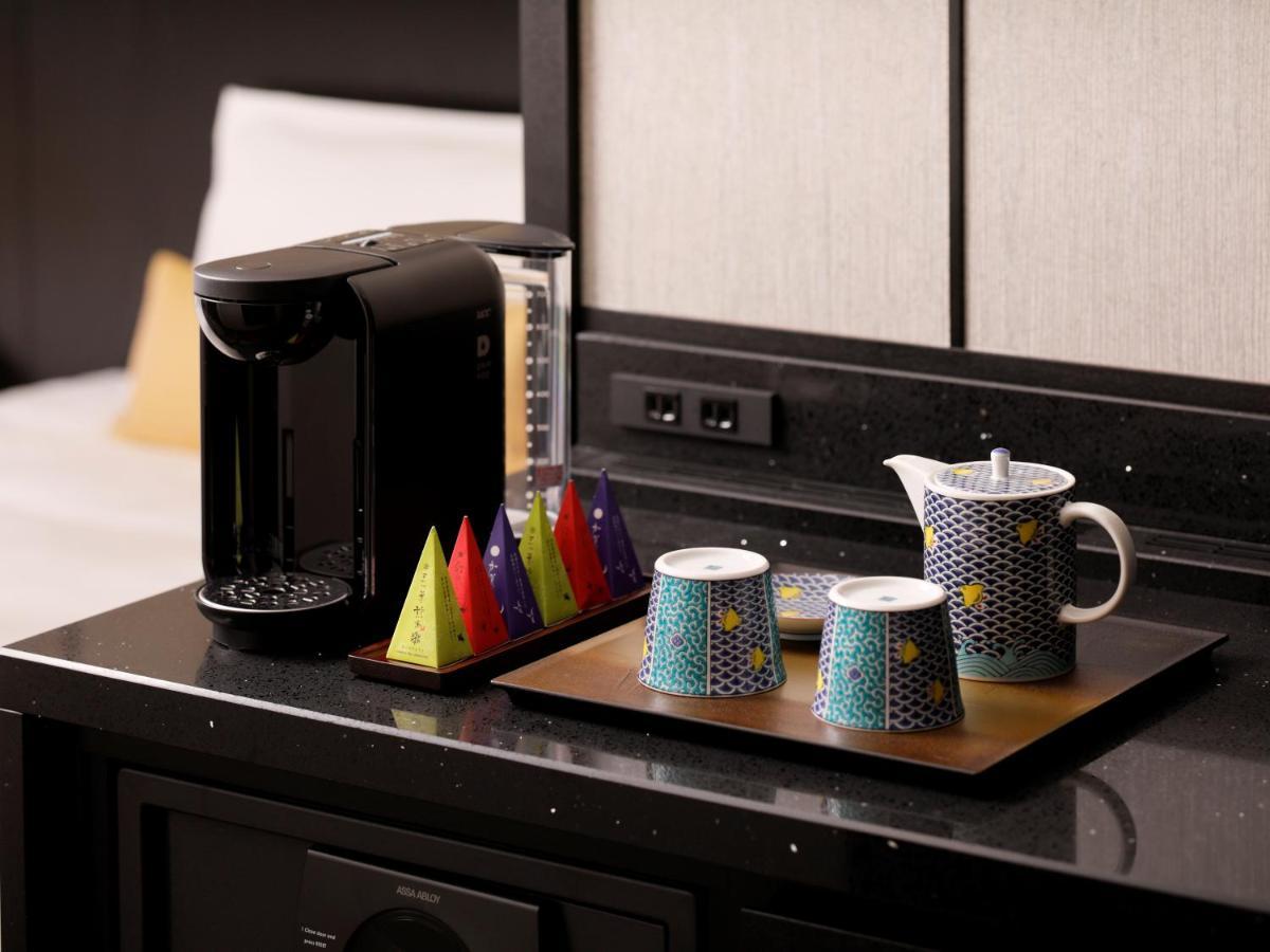 The Hotel Sanraku Kanazawa 21Th December 2022 Open Exterior photo A Nespresso coffee machine in a hotel room